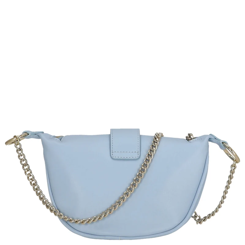 Seidenfelt Sonka - Umhängetasche 19 cm (shy blue/gold)