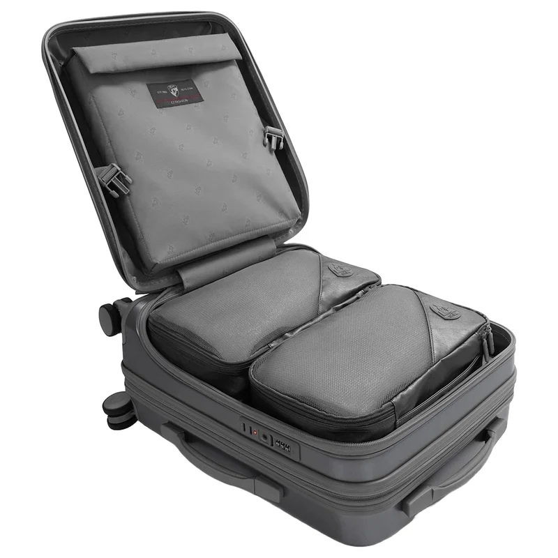 Heys EZ Fashion - 4-Rollen-Kabinentrolley S 15.6" 53 cm erw. (charcoal)