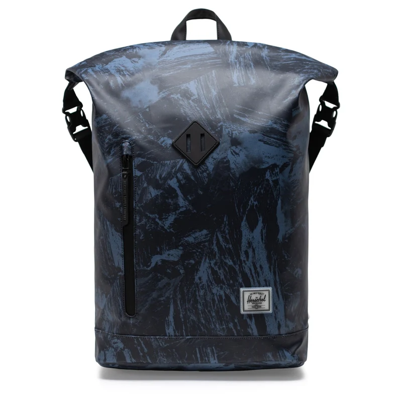 Herschel Roll Top - Rucksack 15" 46 cm (steel blue shale rock)