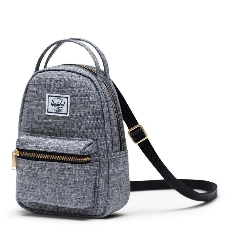 Herschel Nova - Schultertasche 10 cm (raven crosshatch)
