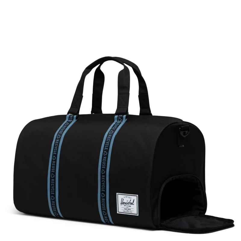 Herschel ECO Novel - Reisetasche 52 cm (black/copen blue)