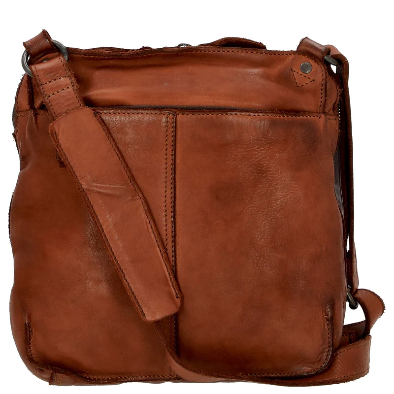 Harolds Submarine - Umhängetasche 27 cm (cognac)
