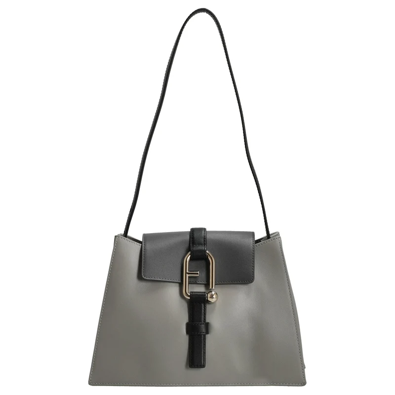 Furla Nuvola S - Schultertasche 27 cm (cenere+soil+nero)
