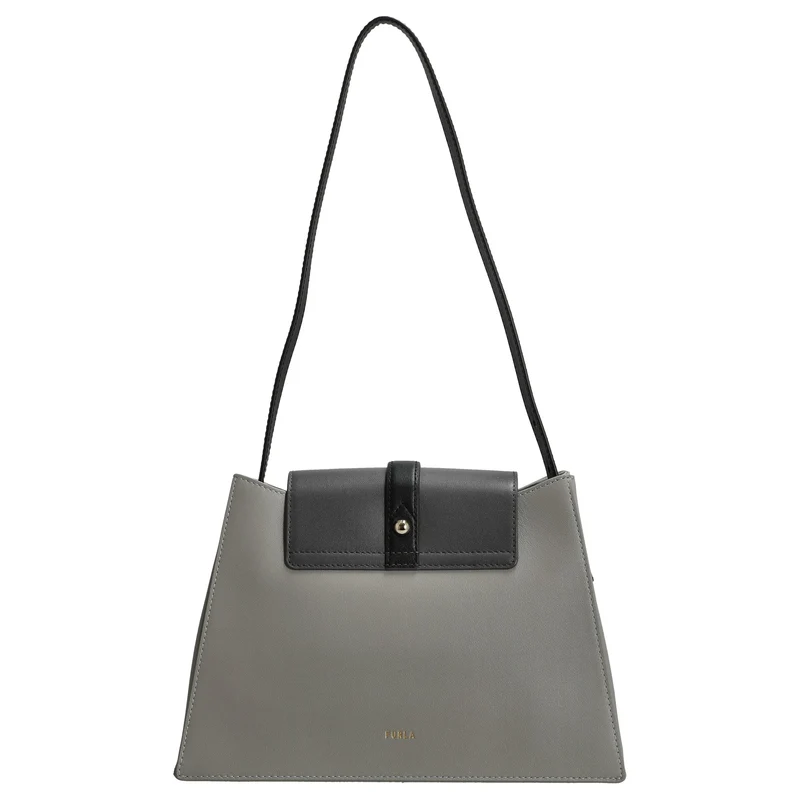 Furla Nuvola S - Schultertasche 27 cm (cenere+soil+nero)