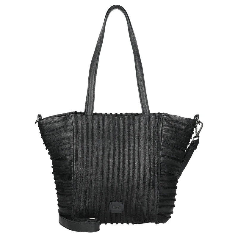FREDsBRUDER Riffelhörnchen - Shopper 31 cm (black)