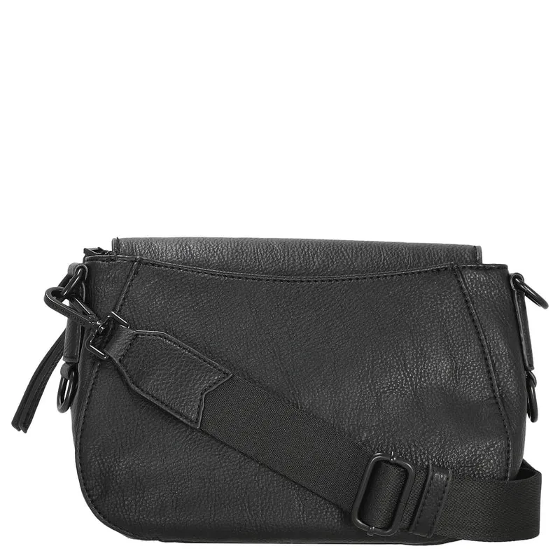 FREDsBRUDER Deep Dark - Schultertasche 29 cm (black/black)