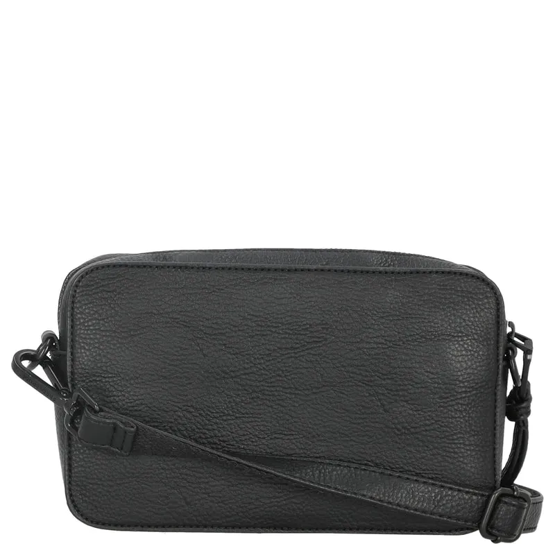 FREDsBRUDER Deep Dark - Umhängetasche 22 cm (black/black)