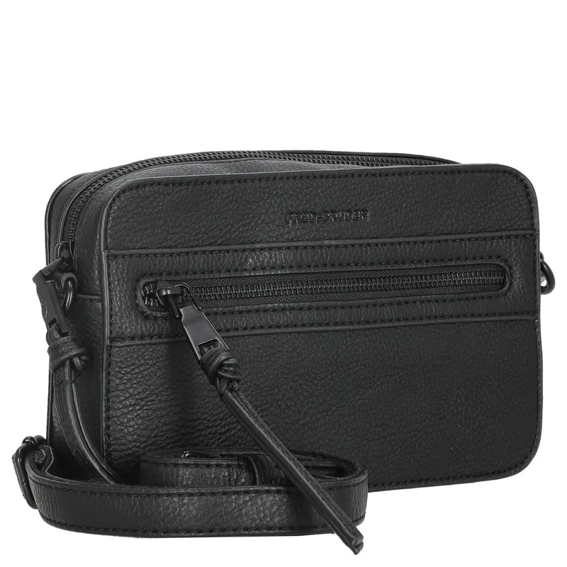 FREDsBRUDER Deep Dark - Umhängetasche 22 cm (black/black)