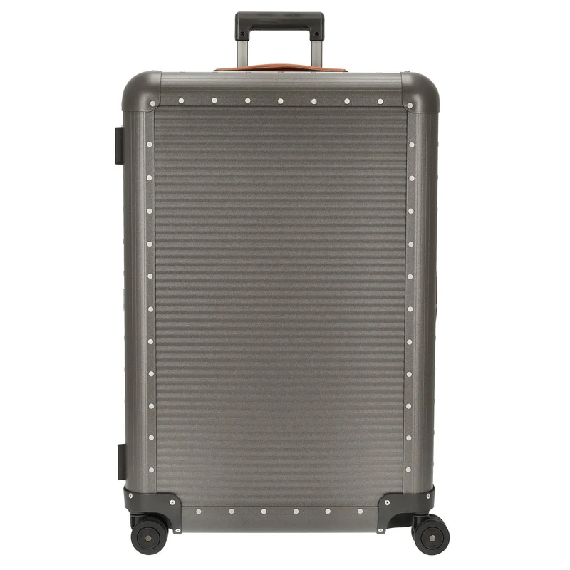 FPM Milano Bank aluminum Spinner 76 - 4-Rollen-Trolley 75 cm (steel grey)