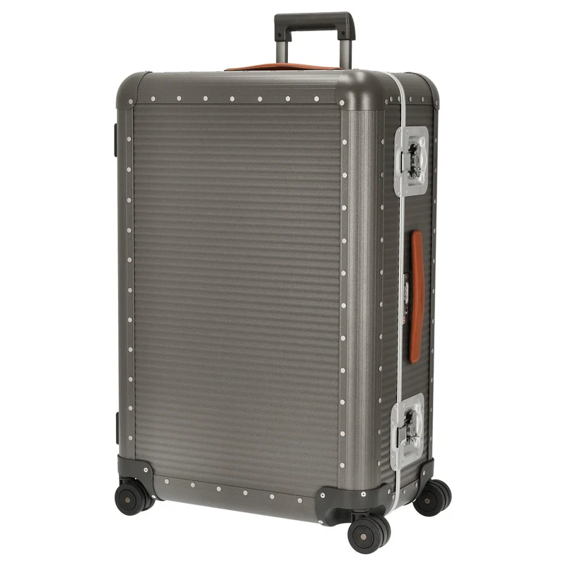FPM Milano Bank aluminum Spinner 76 - 4-Rollen-Trolley 75 cm (steel grey)