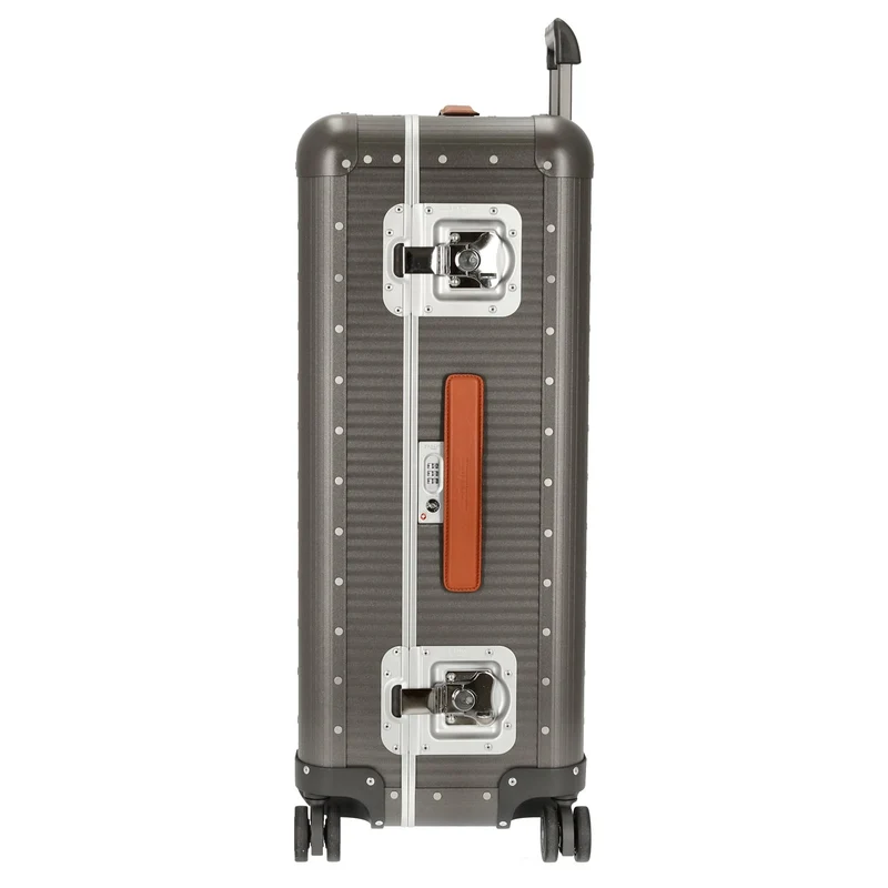 FPM Milano Bank aluminum Spinner 76 - 4-Rollen-Trolley 75 cm (steel grey)