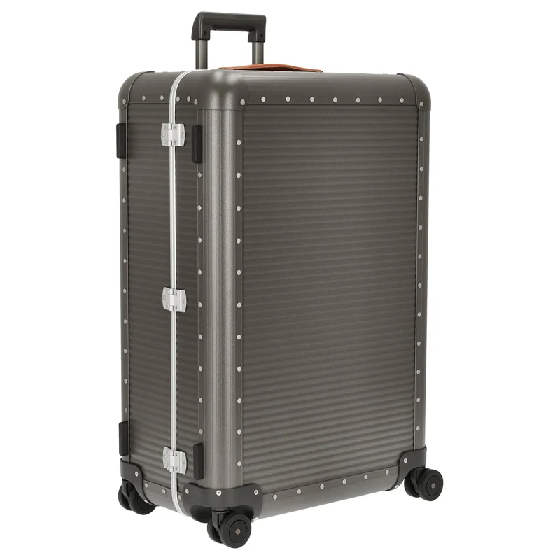 FPM Milano Bank aluminum Spinner 76 - 4-Rollen-Trolley 75 cm (steel grey)