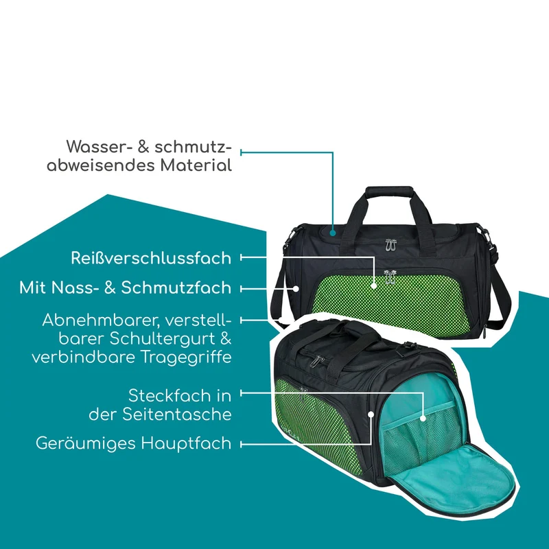 Neoxx MOVE - Sporttasche 43.5 cm (All about Neon)