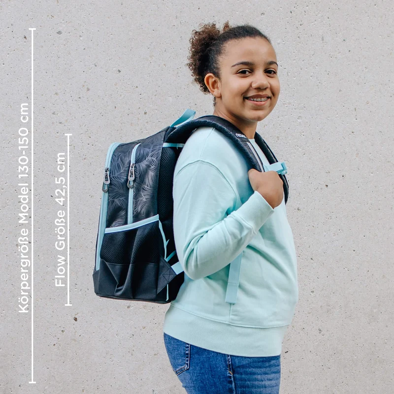Neoxx FLOW - Schulrucksack 42.5 cm (Queen of the nite)