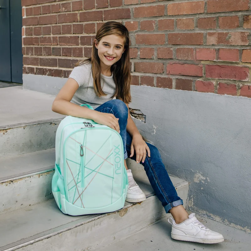 Neoxx FLOW - Schulrucksack 42.5 cm (Mint to be)