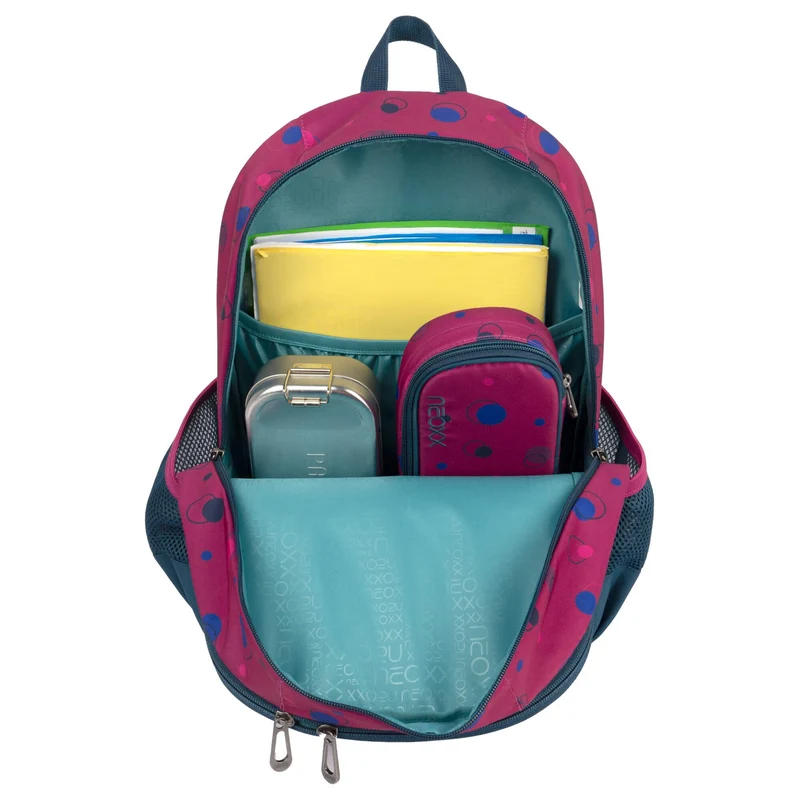 Neoxx FLOW - Schulrucksack 42.5 cm (Bubble me around)