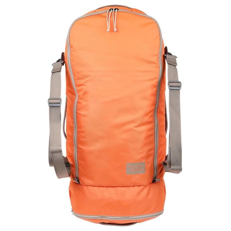 Mystery Ranch Mission Stuffel 60 - faltbare Reisetasche/Reiserucksack (sunset)