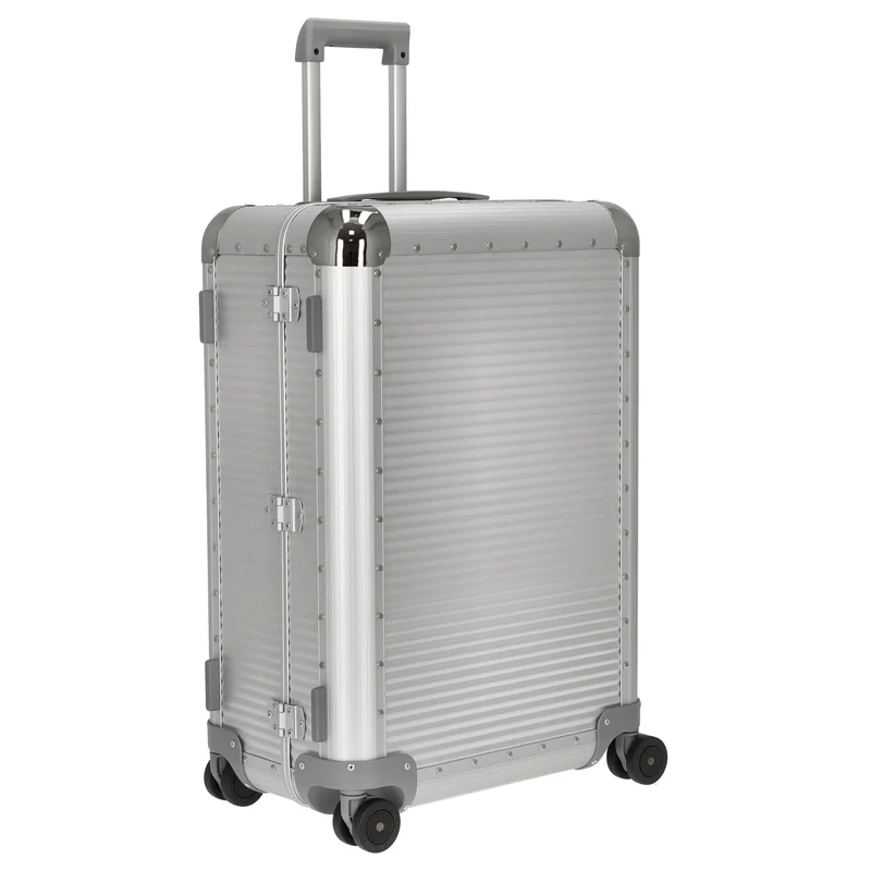FPM Milano Bank S aluminum Spinner 68 - 4-Rollen-Trolley 66 cm (moonlight silver)