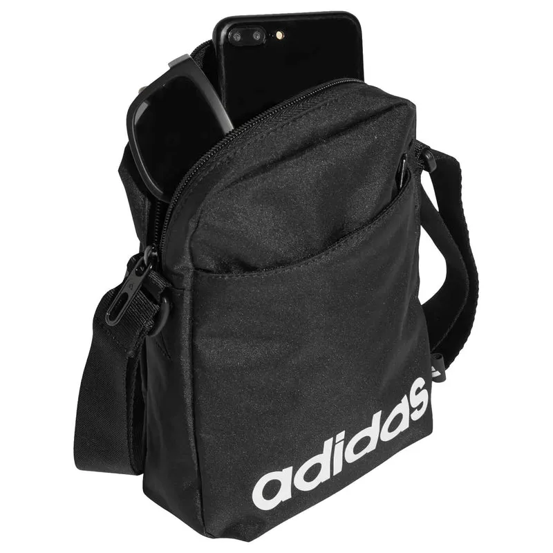adidas Linear Organizer - Umhängetasche 20 cm (black/white)