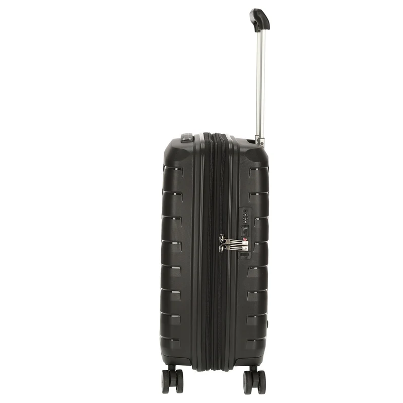 Roncato Skyline - 4-Rollen-Kabinentrolley S 55 cm erw. USB-Anschluss (nero)