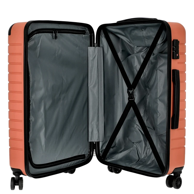 Somko Line - 4-Rollen-Trolley M 67 cm (coral)