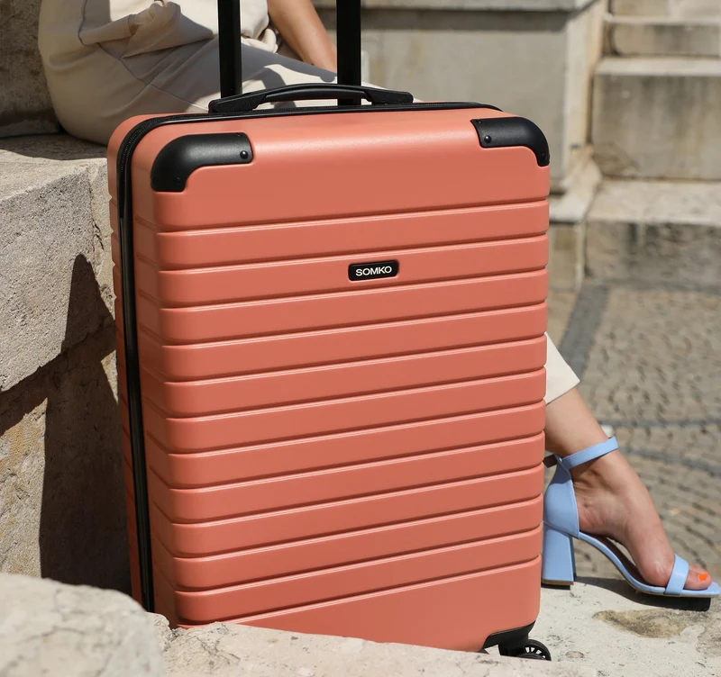 Somko Line - 4-Rollen-Trolley M 67 cm (coral)