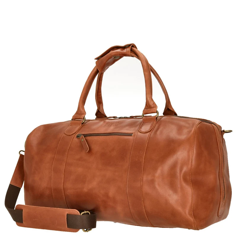 Buckle & Seam Willow Weekender - Reisetasche 50 cm (cognac)