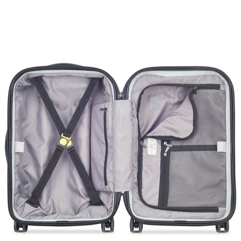 Delsey Paris Karat 2.0 - 4-Rollen Kabinentrolley S 55 cm (hellgelb)