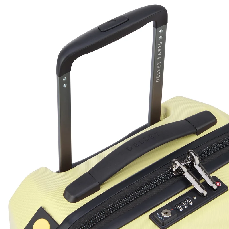 Delsey Paris Karat 2.0 - 4-Rollen Kabinentrolley S 55 cm (hellgelb)