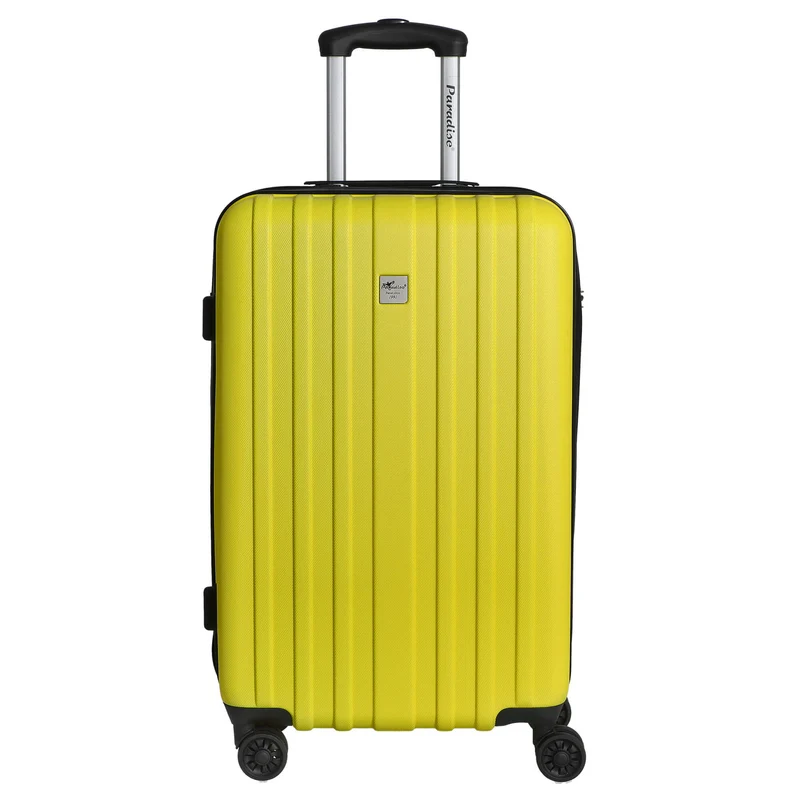 CHECK.IN Aurora - 4-Rollen-Trolley 67 cm (zitronengelb)