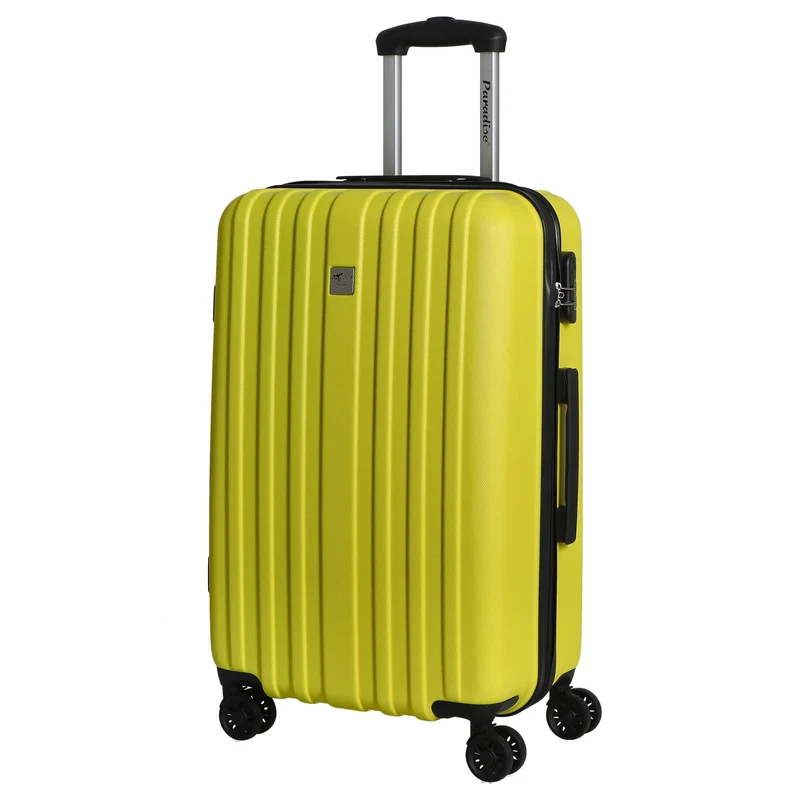 CHECK.IN Aurora - 4-Rollen-Trolley 67 cm (zitronengelb)