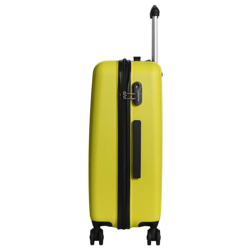 CHECK.IN Aurora - 4-Rollen-Trolley 67 cm (zitronengelb)