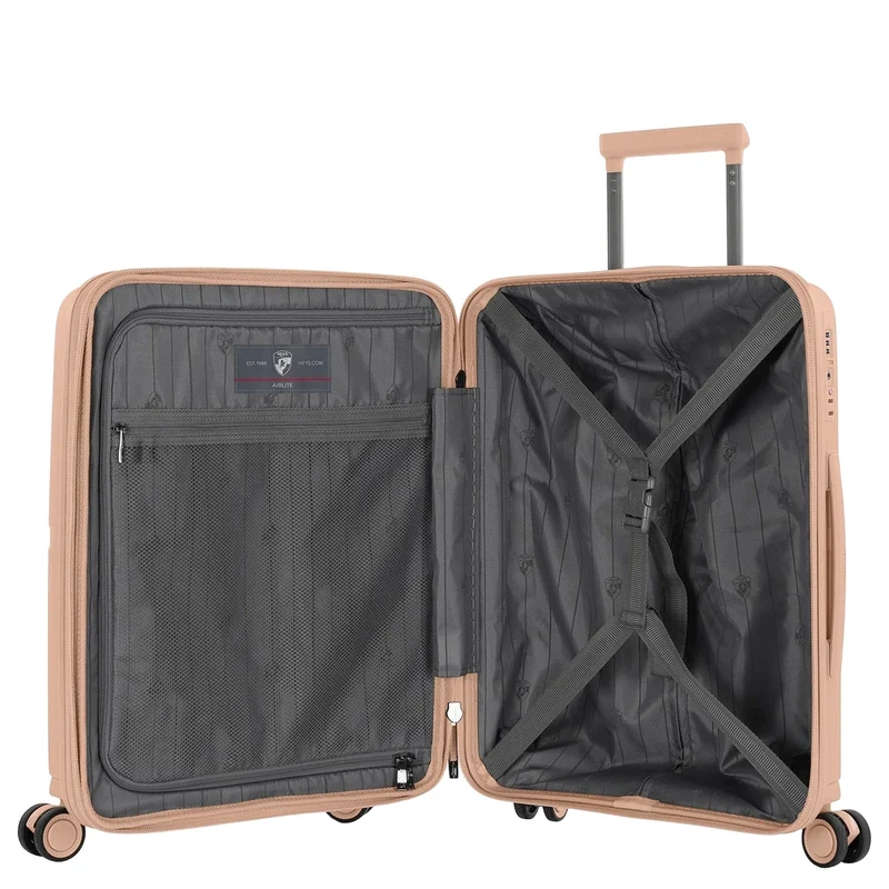 Heys AirLite - 4-Rollen-Kabinentrolley S 53 cm erw. (nude)
