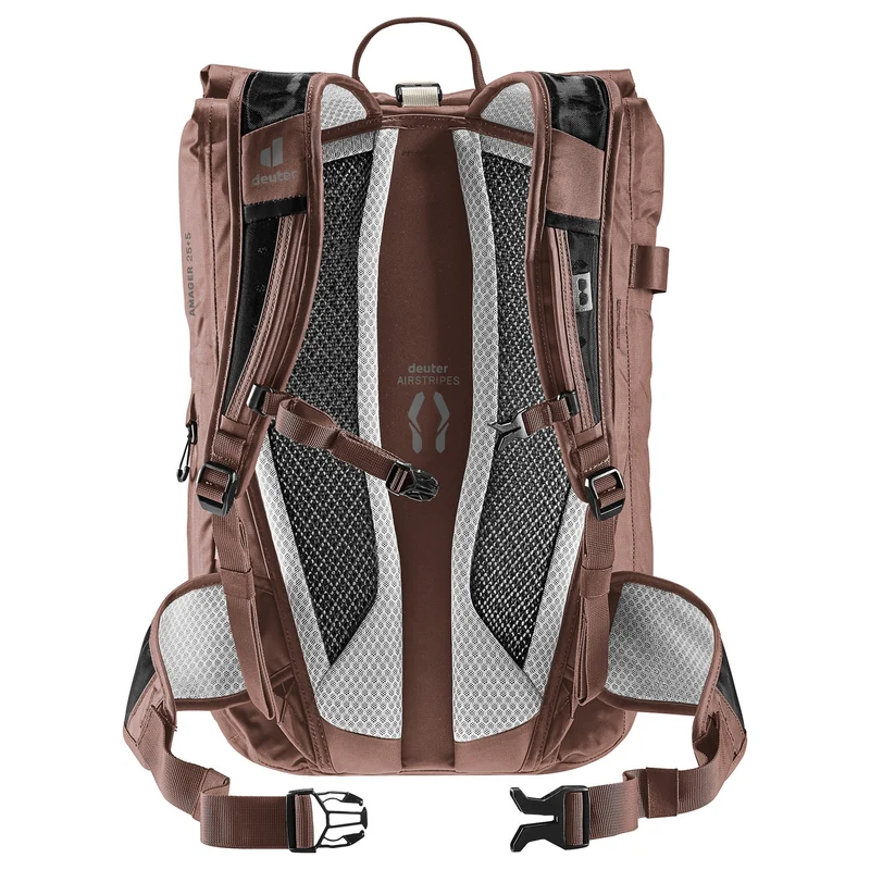 Deuter Amager 25+5 - wasserdichter Fahrradrucksack 15" 48 cm (raisin)