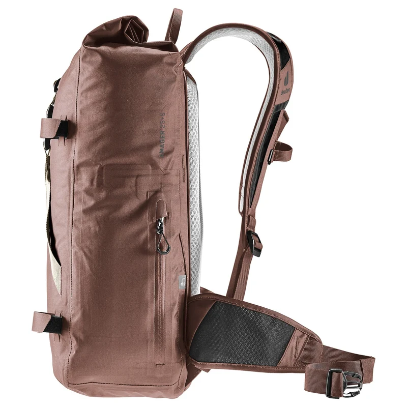 Deuter Amager 25+5 - wasserdichter Fahrradrucksack 15" 48 cm (raisin)