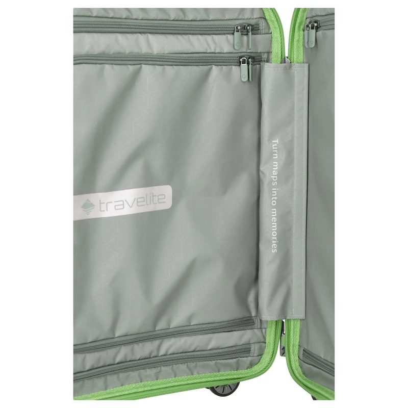 Travelite Mooby - 4-Rollen-Kabinentrolley S 55 cm (grün)