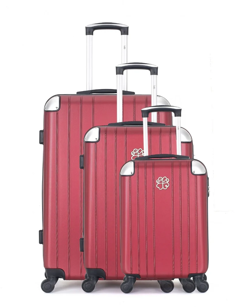 LPB LUGGAGE - 3er-Set: Hartschalenkoffer AMELIE-A