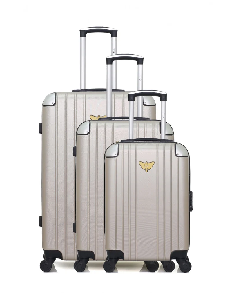 LPB LUGGAGE - 3er-Set: Hartschalenkoffer AMELIE-A