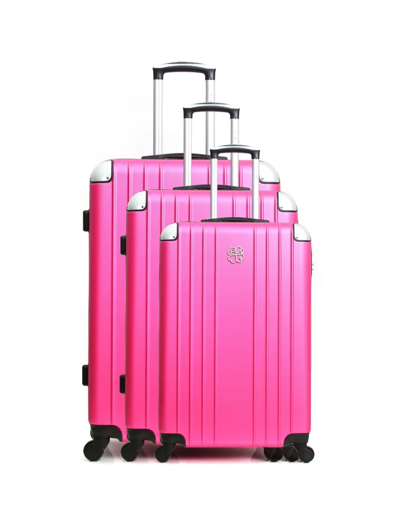 LPB LUGGAGE - 3er-Set: Hartschalenkoffer AMELIE-A