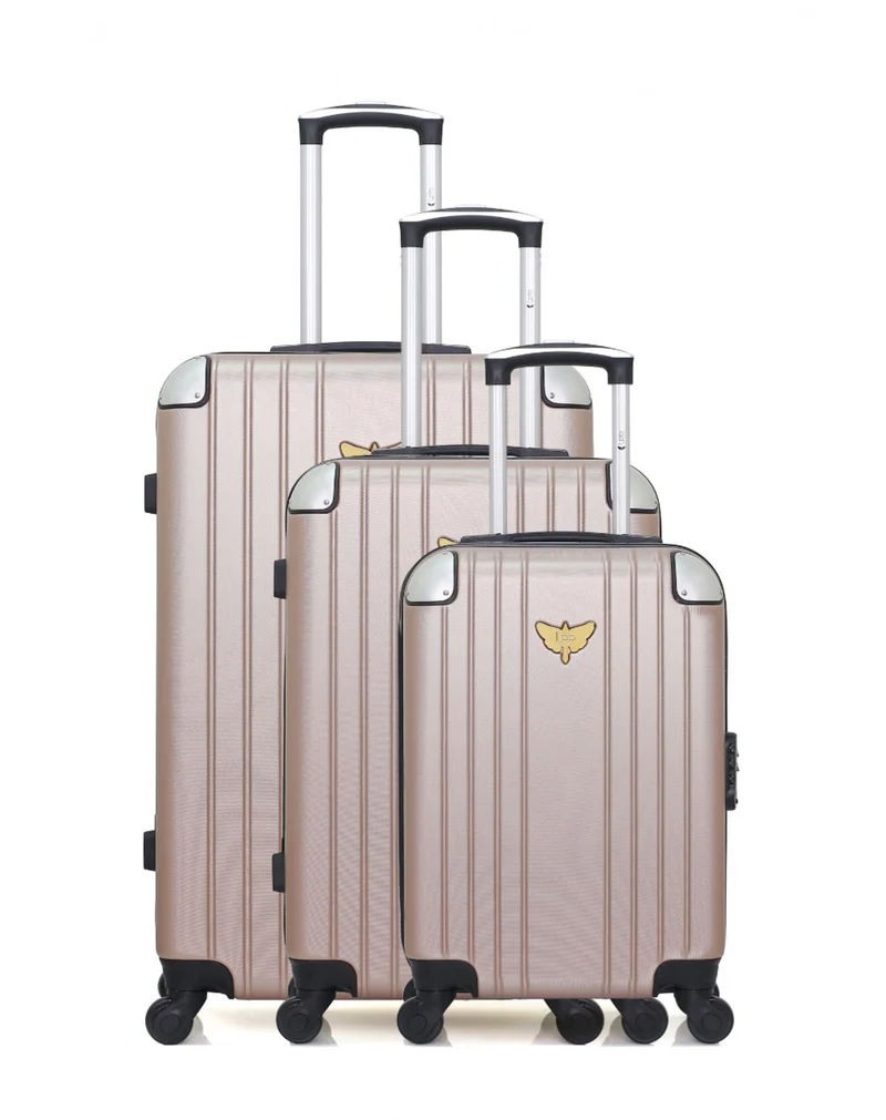 LPB LUGGAGE - 3er-Set: Hartschalenkoffer AMELIE-A