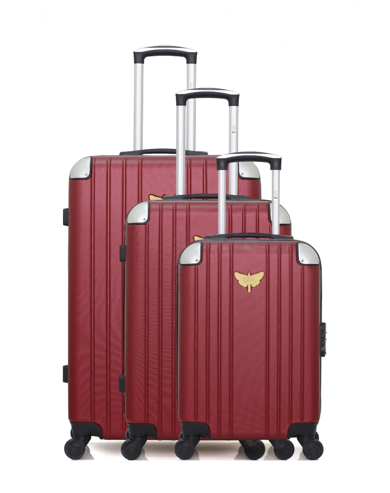 LPB LUGGAGE - 3er-Set: Hartschalenkoffer AMELIE-A