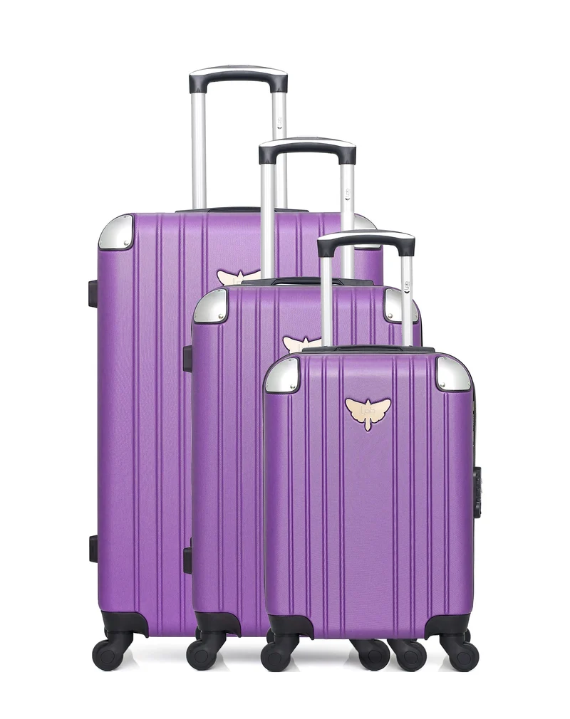 LPB LUGGAGE - 3er-Set: Hartschalenkoffer AMELIE-A