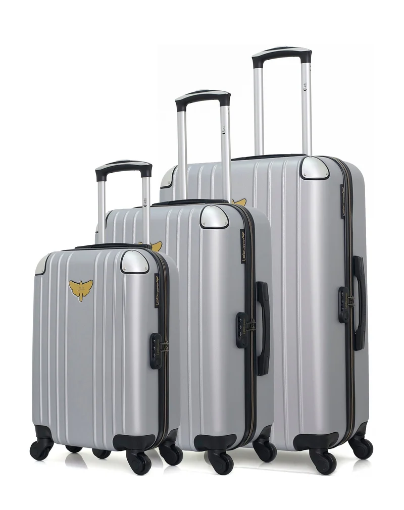 LPB LUGGAGE - 3er-Set: Hartschalenkoffer AMELIE-A