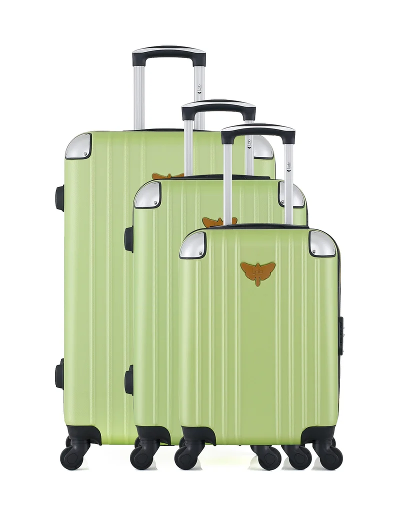 LPB LUGGAGE - 3er-Set: Hartschalenkoffer AMELIE-A