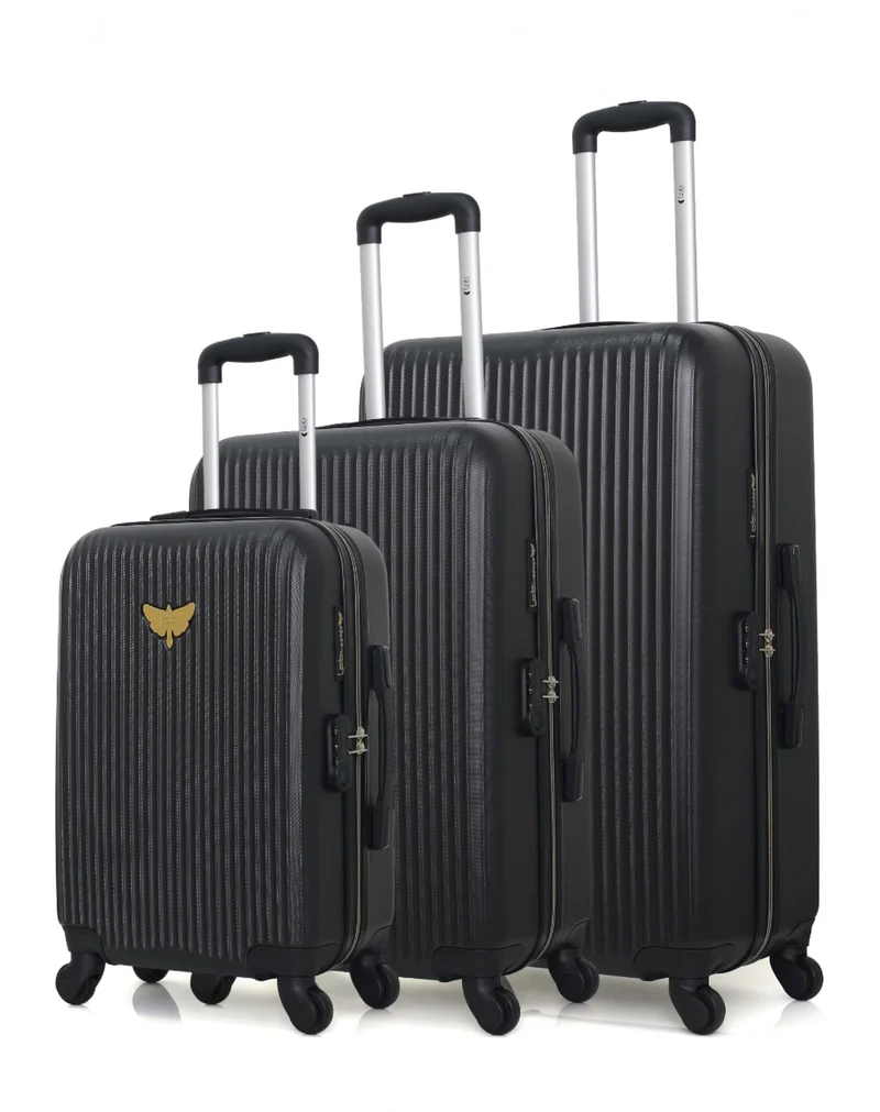 LPB LUGGAGE - 3er-Set: Hartschalenkoffer AGATA