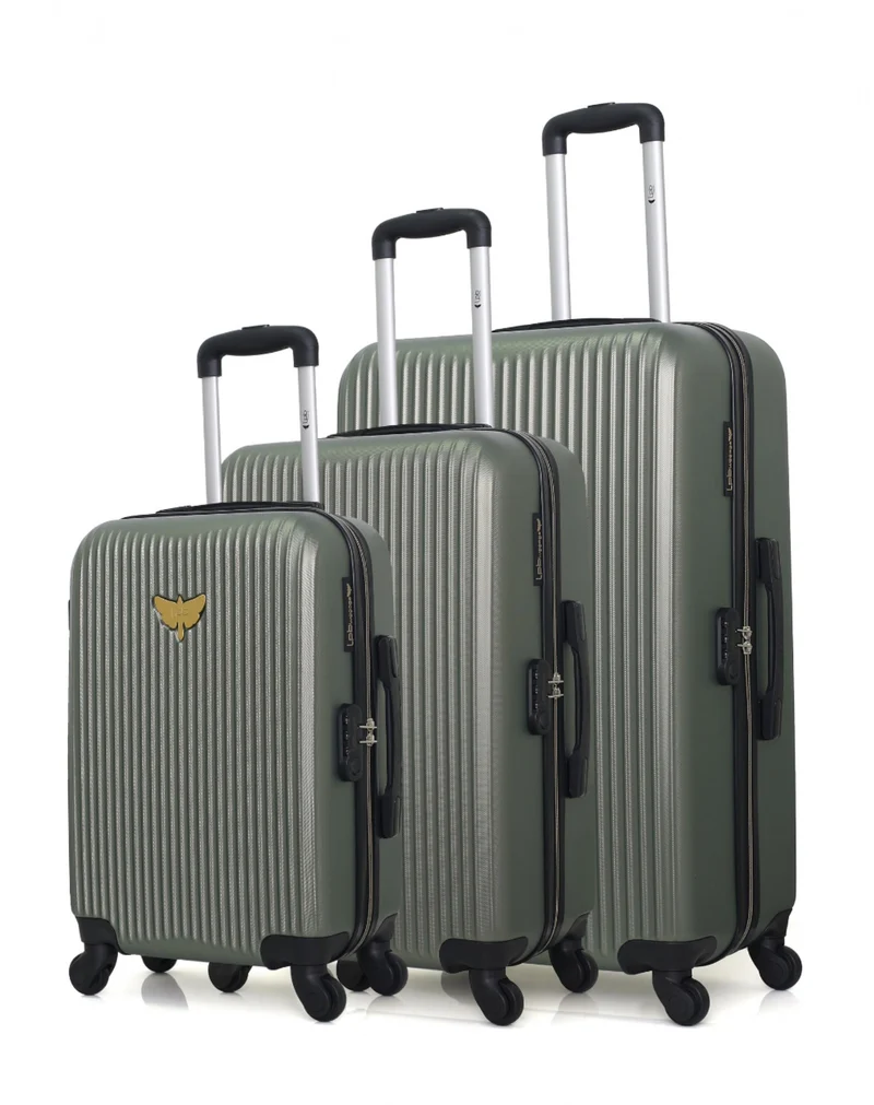 LPB LUGGAGE - 3er-Set: Hartschalenkoffer AGATA