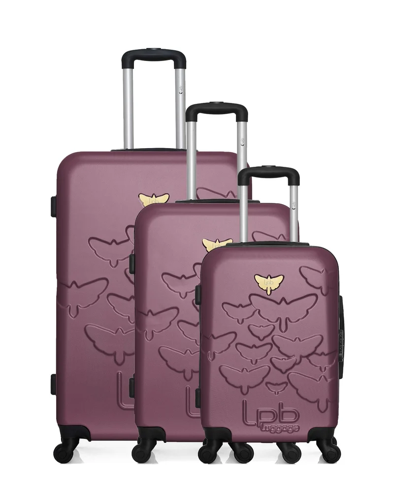 LPB LUGGAGE - 3er-Set: Hartschalenkoffer AELYS