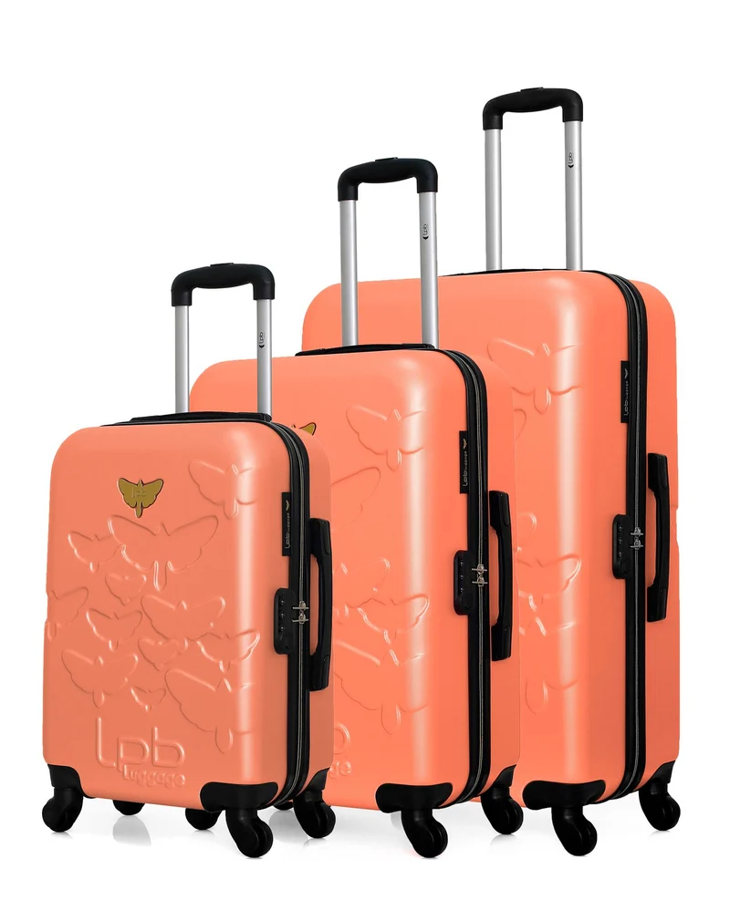 LPB LUGGAGE - 3er-Set: Hartschalenkoffer AELYS