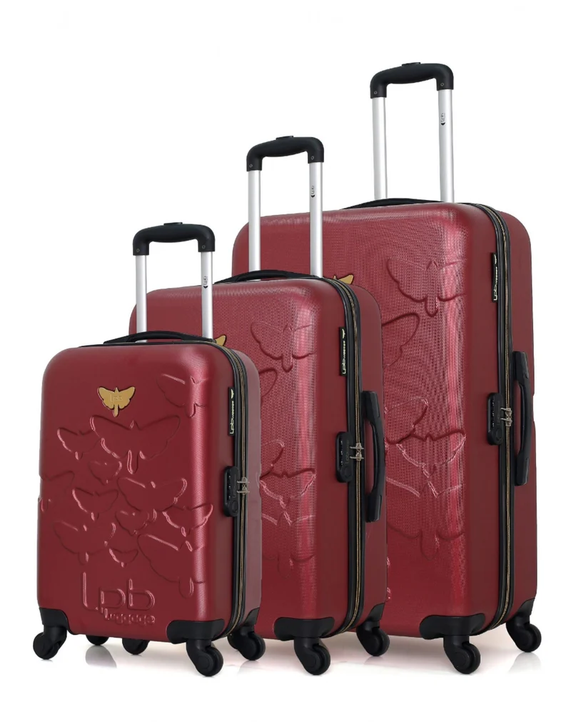 LPB LUGGAGE - 3er-Set: Hartschalenkoffer AELYS
