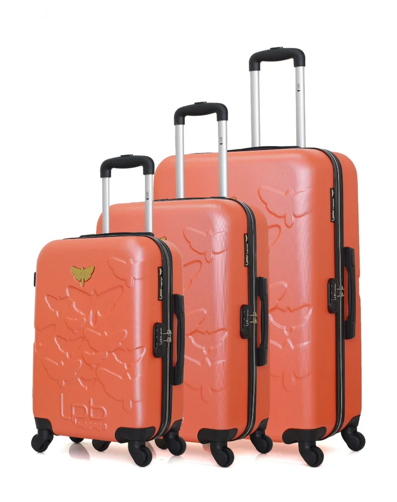 LPB LUGGAGE - 3er-Set: Hartschalenkoffer AELYS